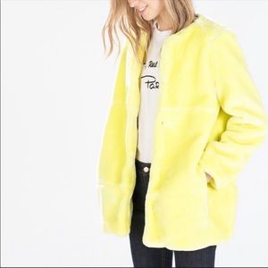 Zara yellow jacket/coat